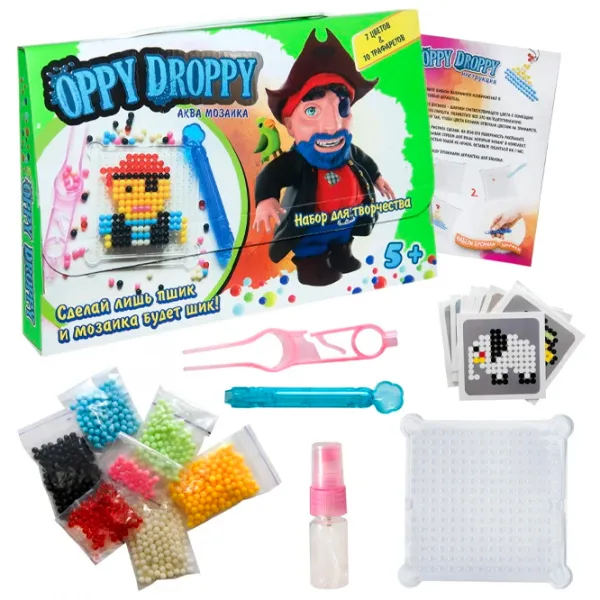 Set de creație Strateg Oppy Droppy 30611 5+/ Multicolor Multicolor photo 1