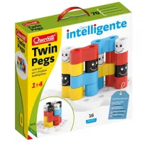 Конструктор Quercetti Twin Pegs Классический/ Разноцветный