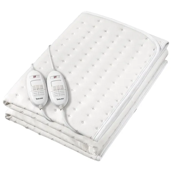 Saltea electrică Beurer TS26 XXL 120 W/ Lână/ White photo 1