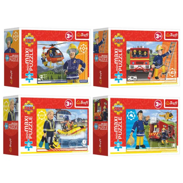 Пазл 2D Trefl Fireman Sam 3+/ Количество деталей: 20 photo 1