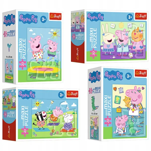 Пазл 2D Trefl Peppa Pig 3+/ Количество деталей: 20 photo 1 Пазл 2D Trefl Peppa Pig 3+/ Количество деталей: 20 photo 1