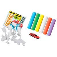 Set de creație SES Chalk traffic 02203S  3+ / Multicolor Multicolor