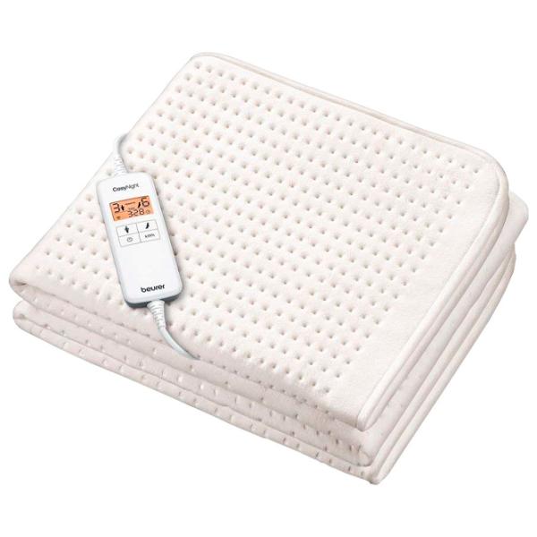 Pătură electrică Beurer UB200 55 W/ Lână/ White photo 1