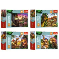 Пазл 2D Trefl World of dinosaurs 3+/ Количество деталей: 20