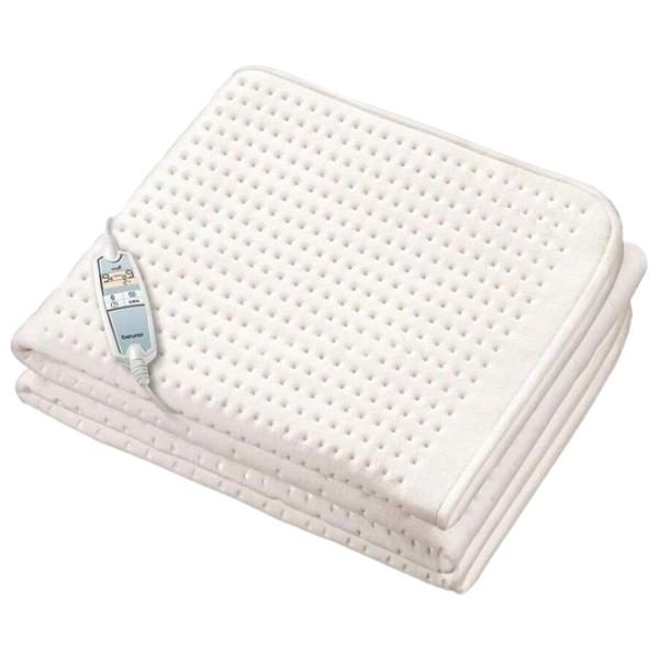 Pătură electrică Beurer UB100 60 W/ Flis/ White photo 1