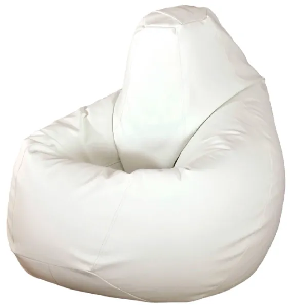 Fotoliu Bean Bag BB BM0507 XXL ECO Piele/ Polistiren expandat/ White photo 1