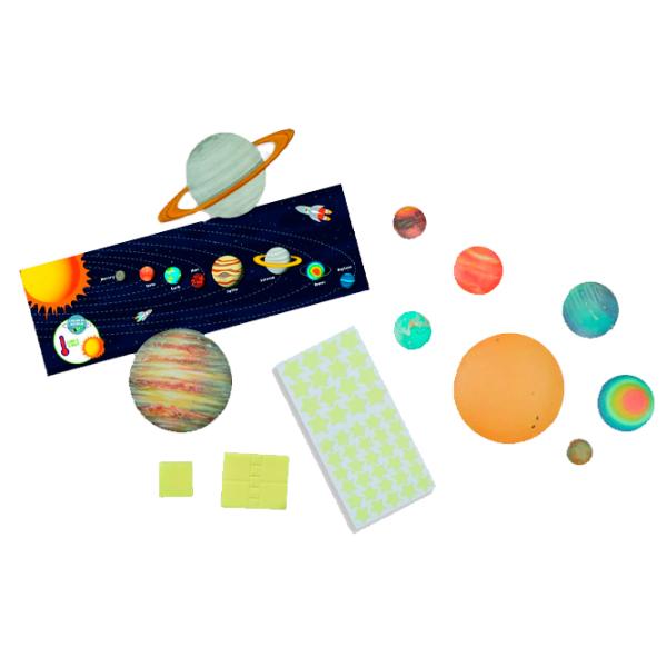 Set de creație SES Glowing solar system 25123S 3+/ Multicolor Multicolor photo 1
