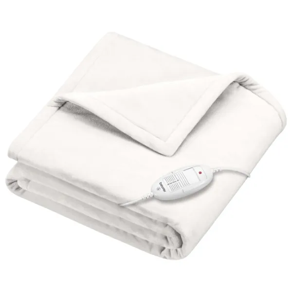 Pătură electrică Beurer HD75 Cosy 100 W/ Flis/ White photo 1