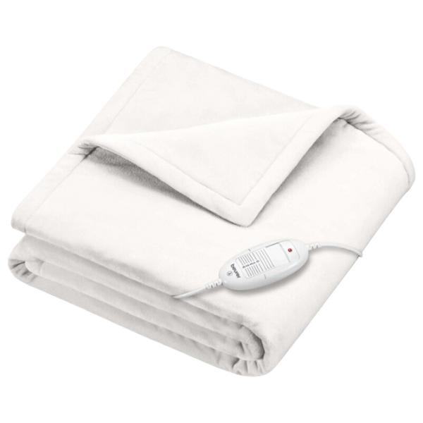 Pătură electrică Beurer HD75 Cosy 100 W/ Flis/ White photo 1
