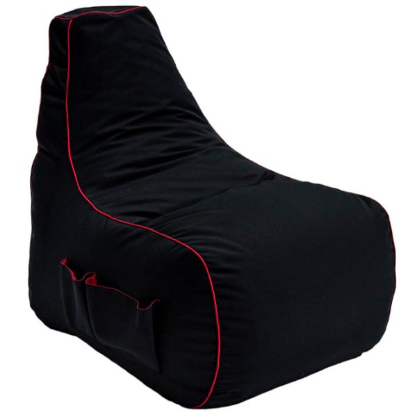 Fotoliu Bean Bag BB BM5815 L Stofă/ Polistiren expandat/ Red photo 1