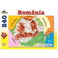 Пазл 2D Noriel Lumea Vesela - Romania 3+/ Количество деталей: 240
