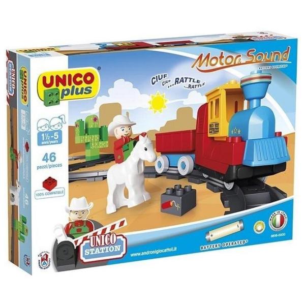 Конструктор Unico Plus AG 8616-0000 Поезд/ Разноцветный photo 1