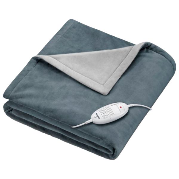 Pătură electrică Beurer HD75 Cosy 100 W/ Flis/ Dark Gray photo 1