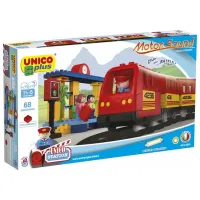 Конструктор Unico Plus AG 8615-0000 Поезд/ Разноцветный