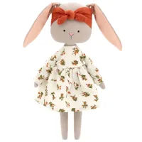 Jucărie moale Orange Toys Cotti Motti Lucy the Bunny 4752218014411 3+/ Beige