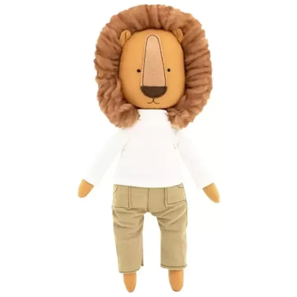 Jucărie moale Orange Toys Cotti Motti Simon the Lion 4752218014442 3+/ Brown photo 1