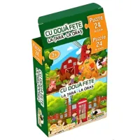 Пазл 2D Noriel Деревня и город 3+/ Количество деталей: 24