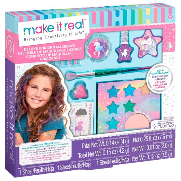 Set de creație Make It Real Deluxe Unicorn Makeup Set 2461M 8+/ Multicolor Multicolor photo 1