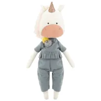 Jucărie moale Orange Toys Cotti Motti Daphne the Unicorn 4752218014480 3+/ White