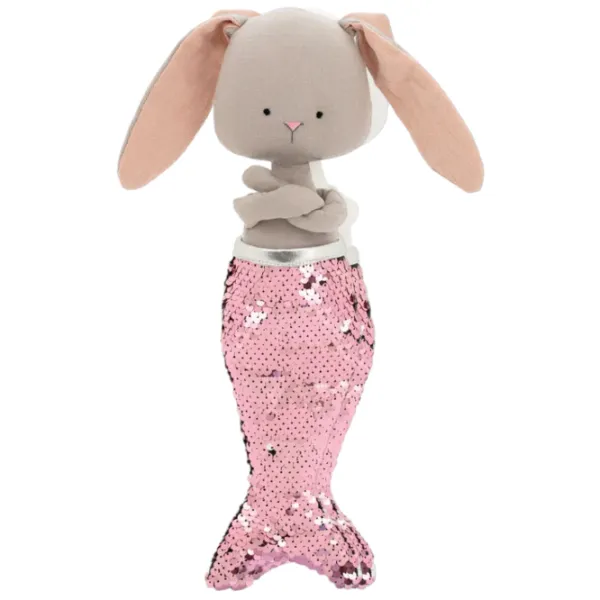 Jucărie moale Orange Toys Cotti Motti Lucy the Bunny: Mermaid 4752218014657 3+/ Brown photo 1