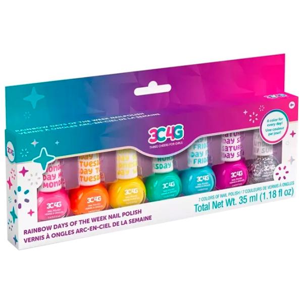 Креативный набор Make It Real Rainbow Days of the week Nail Polish 10007M 8+/ Разноцветный Разноцветный photo 1
