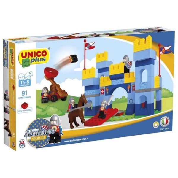 Конструктор Unico Plus AG 8571-0001 Замок/ Разноцветный photo 1