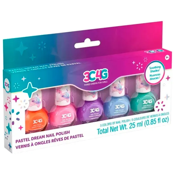 Set de creație Make It Real Pastel Dream Nail Polish 10009M 8+/ Multicolor Multicolor photo 1