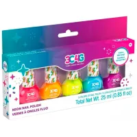 Set de creație Make It Real Neon Nail Polish 10014M 8+/ Multicolor Multicolor