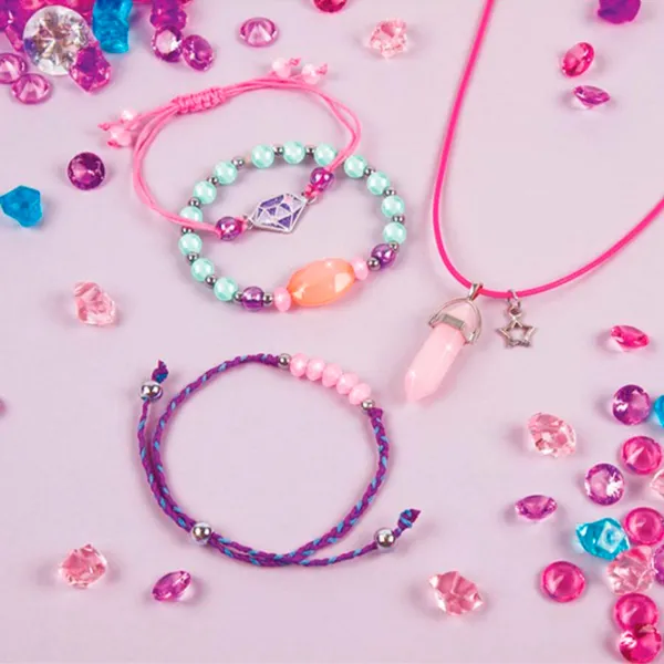 Set de creație Make It Real Gem Stone Jewelry 1211M  8+ / Multicolor Multicolor photo 2 Set de creație Make It Real Gem Stone Jewelry 1211M  8+ / Multicolor Multicolor photo 2