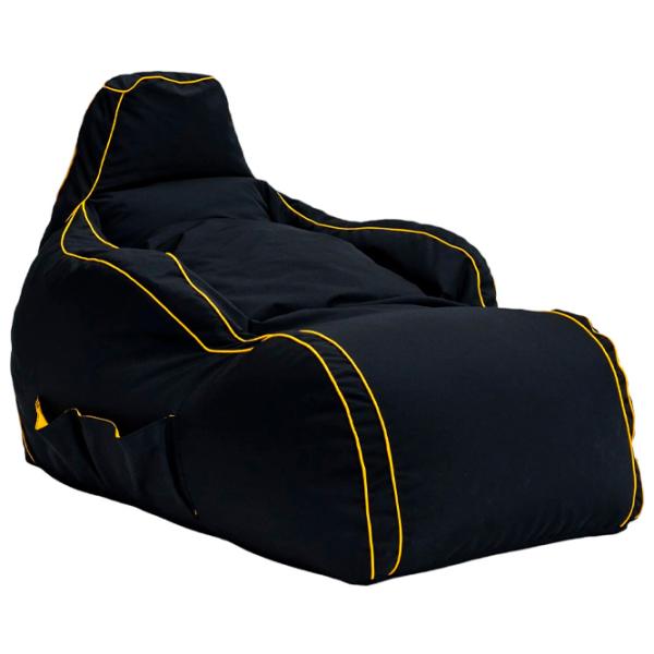 Fotoliu Bean Bag BB BM5820 XXL Stofă/ Polistiren expandat/ Yellow photo 1