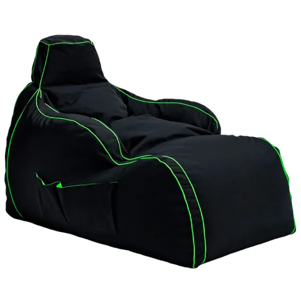 Fotoliu Bean Bag BB BM5819 XXL Stofă/ Polistiren expandat/ Green photo 1