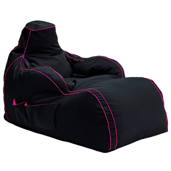 Fotoliu Bean Bag BB BM5822 XXL Stofă/ Polistiren expandat/ Pink photo 1