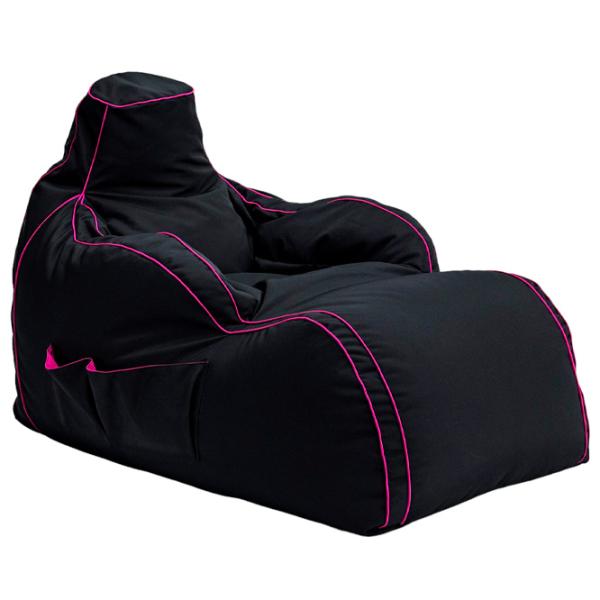 Fotoliu Bean Bag BB BM5822 XXL Stofă/ Polistiren expandat/ Pink photo 1