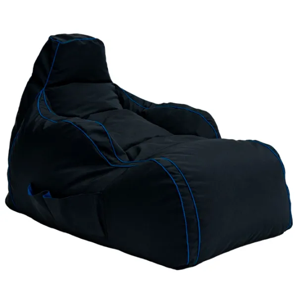 Fotoliu Bean Bag BB BM5823 XXL Stofă/ Polistiren expandat/ Blue photo 1