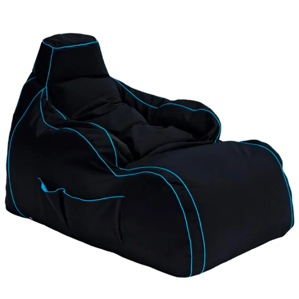 Fotoliu Bean Bag BB BM5824 XXL Stofă/ Polistiren expandat/ Light Blue photo 1