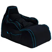 Кресла мешки Bean Bag BB BM5824 XXL Ткань/ Пенополистирол/ Светло-синий