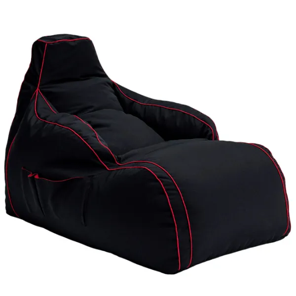 Fotoliu Bean Bag BB BM5825 XXL Stofă/ Polistiren expandat/ Red photo 1