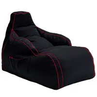 Fotoliu Bean Bag BB BM5825 XXL Stofă/ Polistiren expandat/ Red