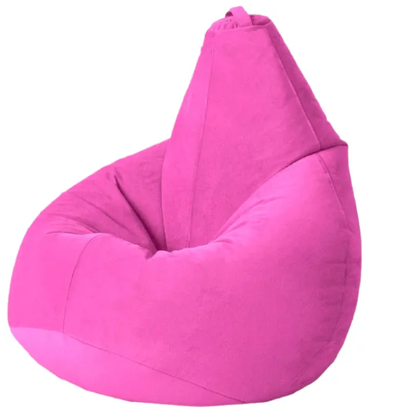 Fotoliu Bean Bag BB BM5844 XL Velur/ Polistiren expandat/ Pink photo 1