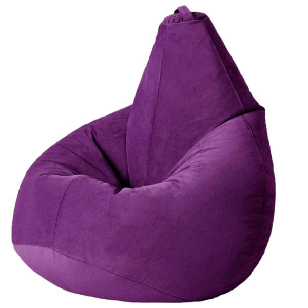 Fotoliu Bean Bag BB BM5845 XL Velur/ Polistiren expandat/ Violet photo 1