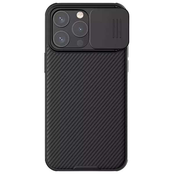 Husă pentru smartphone Apple iPhone 15 Pro Nillkin/ Back/ PC/ Black photo 1