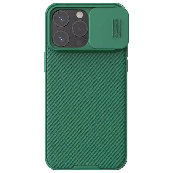 Husă pentru smartphone Apple iPhone 15 Pro Nillkin/ Back/ PC/ Deep Green photo 1