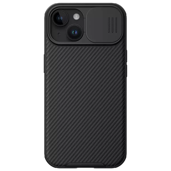 Чехол для смартфона Apple iPhone 15 Nillkin/ Back/ PC/ Черный photo 1 Чехол для смартфона Apple iPhone 15 Nillkin/ Back/ PC/ Черный photo 1
