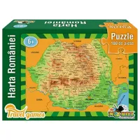 Пазл 2D Noriel Карта Румынии (походный размер) 6+/ Количество деталей: 100