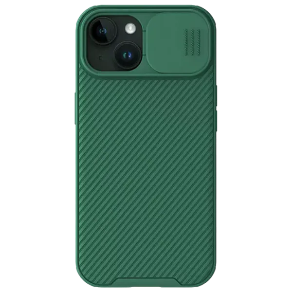 Husă pentru smartphone Apple iPhone 15 Nillkin/ Back/ PC/ Deep Green photo 1
