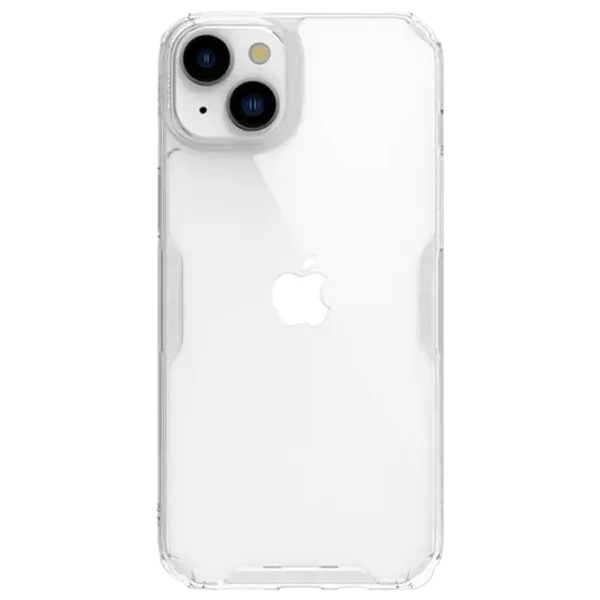 Husă pentru smartphone Apple iPhone 15 Plus Nillkin/ Back/ TPU/ PC/ White Transparent photo 1