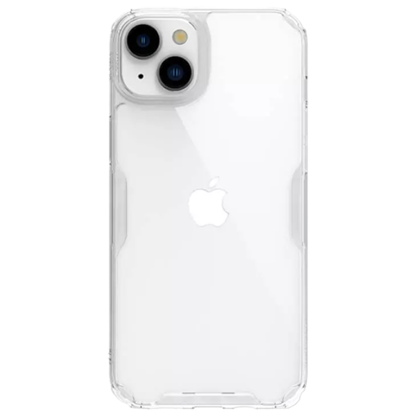Husă pentru smartphone Apple iPhone 15 Plus Nillkin/ Back/ TPU/ PC/ White Transparent photo 1
