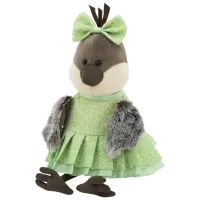 Jucărie moale Orange Toys Life Grace the Sparrow: Avocado 4751025415282 3+/ Grey