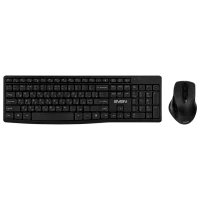 Tastatura & Mouse Sven KB-C3500W Fără fir/ Black