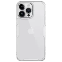 Чехол для смартфона Apple iPhone 15 Pro Max Nillkin/ Back/ TPU/ PC/ Белый Прозрачный